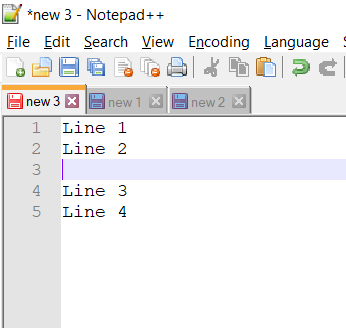 Add new blank line above or below in Notepad++.PNG